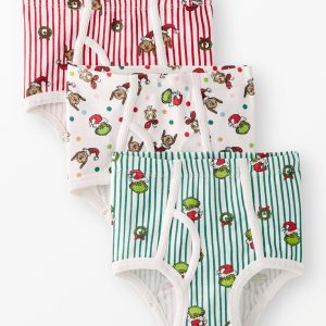 3-Pack Dr. Seuss Grinch Organic Cotton Classic Briefs