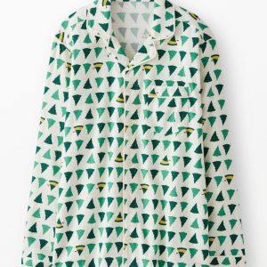 Adult Elf? Flannel Pajama Top