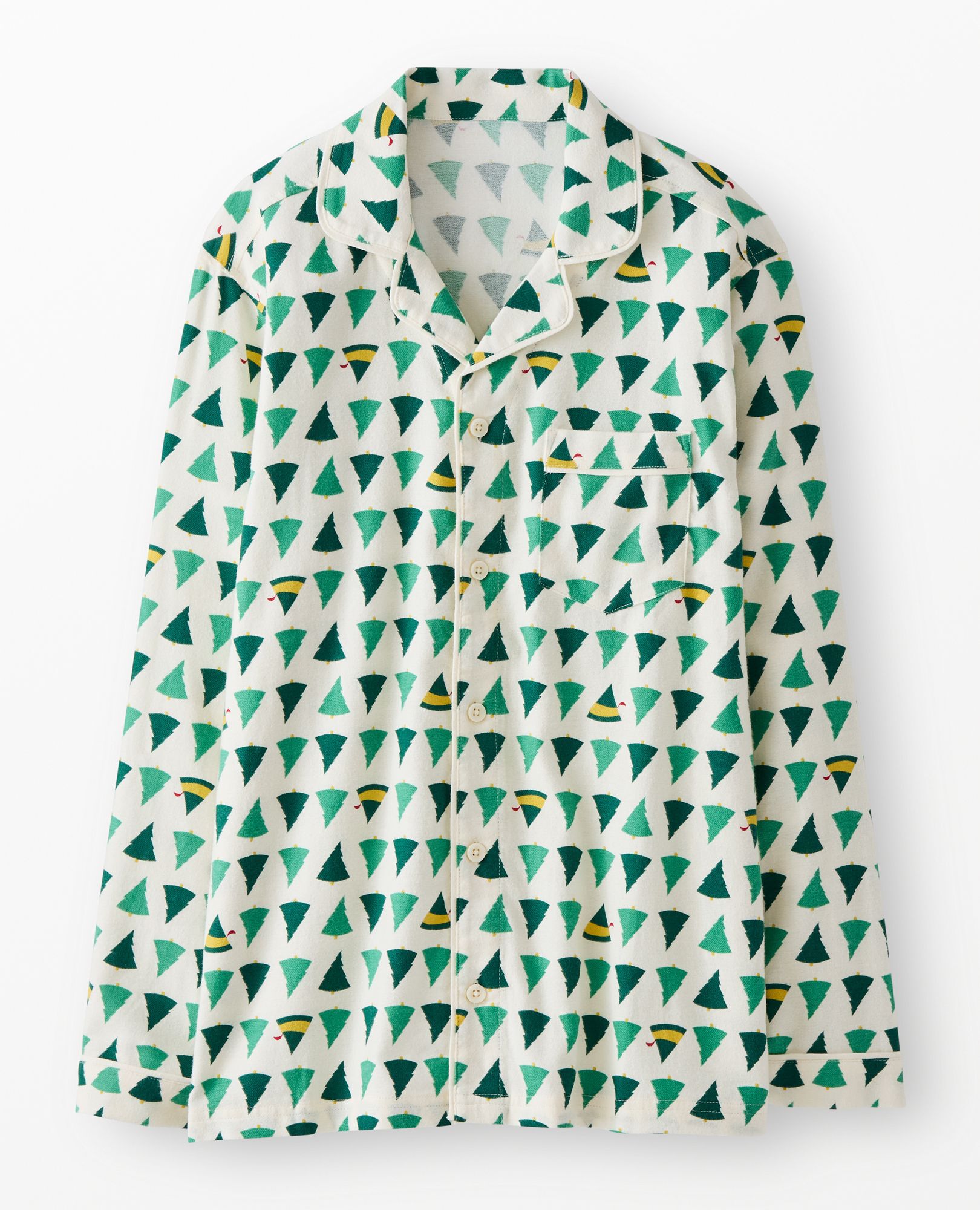 Adult Elf? Flannel Pajama Top