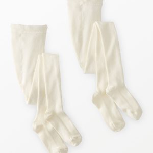 2-Pack Ribbed Tights