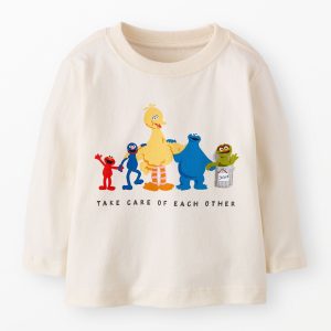 Sesame Street Relaxed Fit Long Sleeve Tee