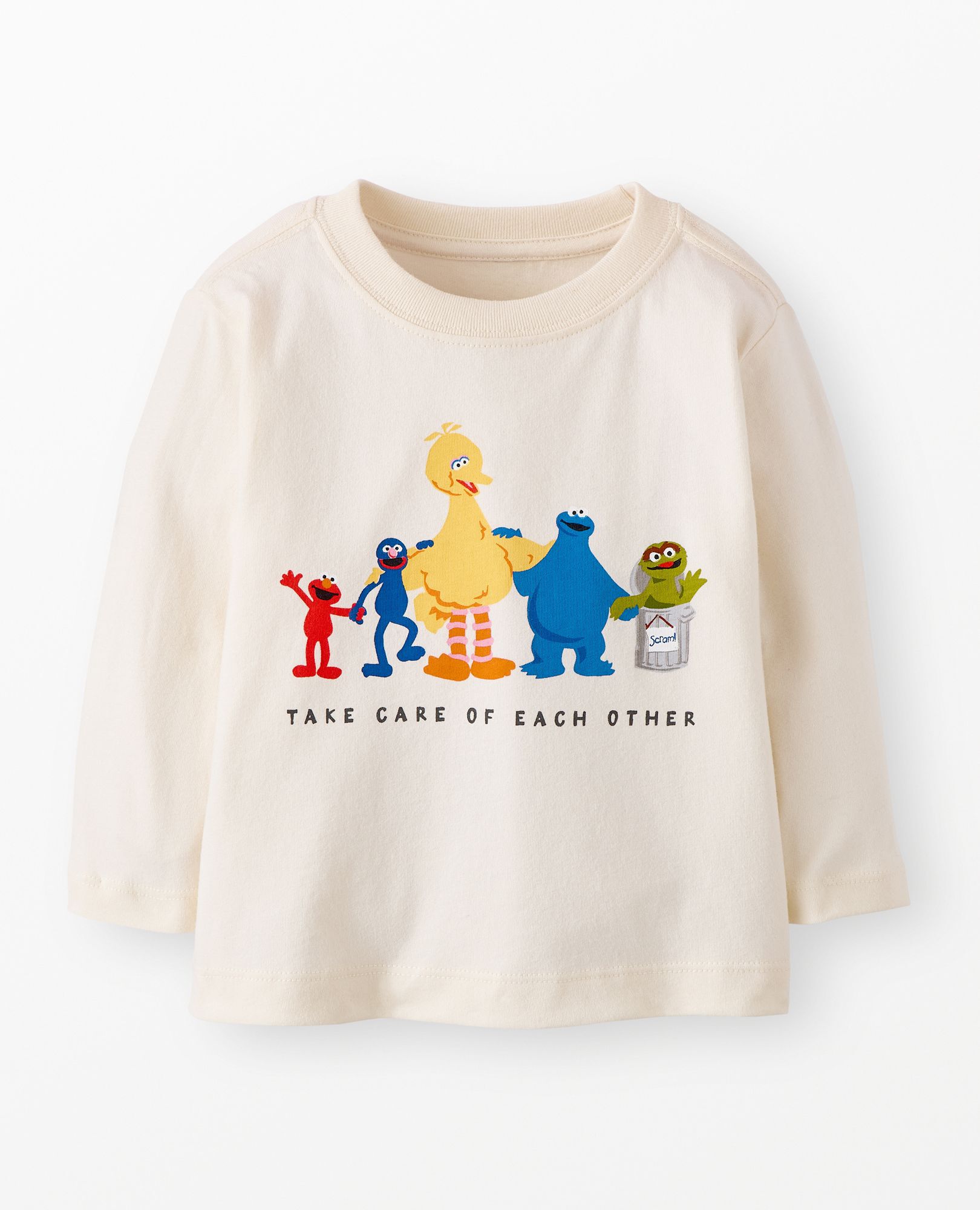 Sesame Street Relaxed Fit Long Sleeve Tee