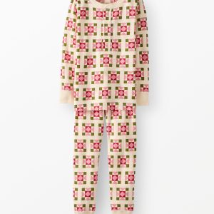 Holiday Waffle Pajama Set