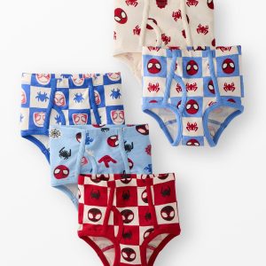 5-Pack Marvel Spidey & Friends Organic Cotton Briefs