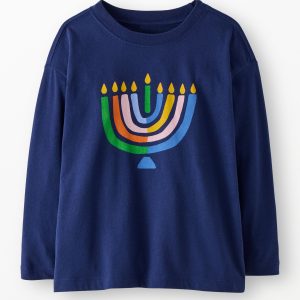 Holiday Long Sleeve Relaxed Fit Graphic T-Shirt