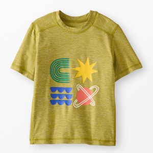 Relaxed Fit Active UV Graphic T-Shirt
