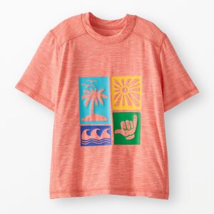 Relaxed Fit Active UV Graphic T-Shirt
