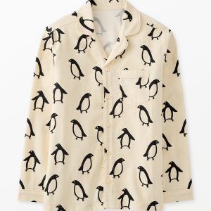 Adult Holiday Flannel Pajama Top