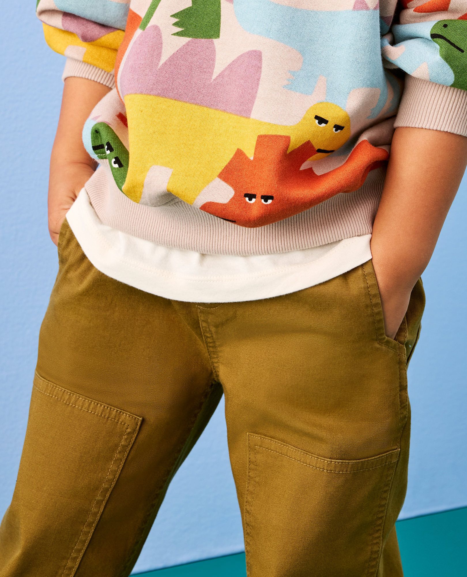 Loose Fit Canvas Carpenter Pants - Image 9