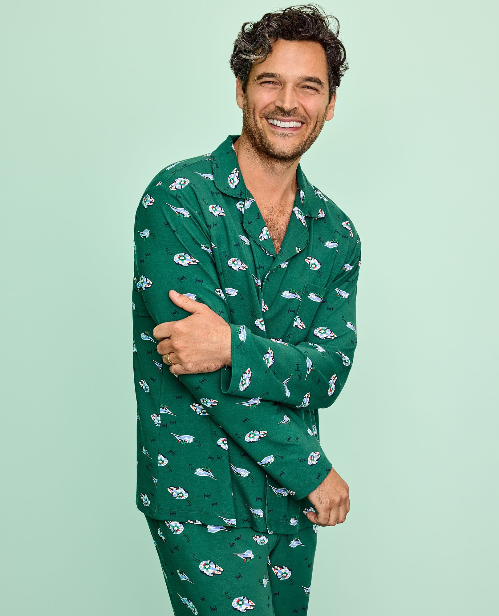 Adult STAR WARS? Holiday Long Sleeve HannaSoft? Pajama Set