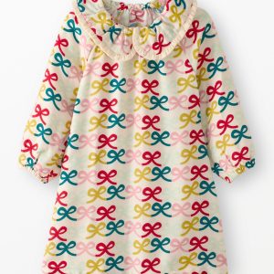 Holiday Flannel Ruffle Nightgown