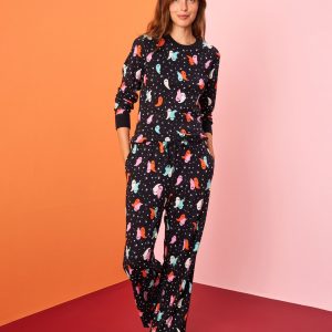 Adult Halloween Relaxed Fit Pajama Set