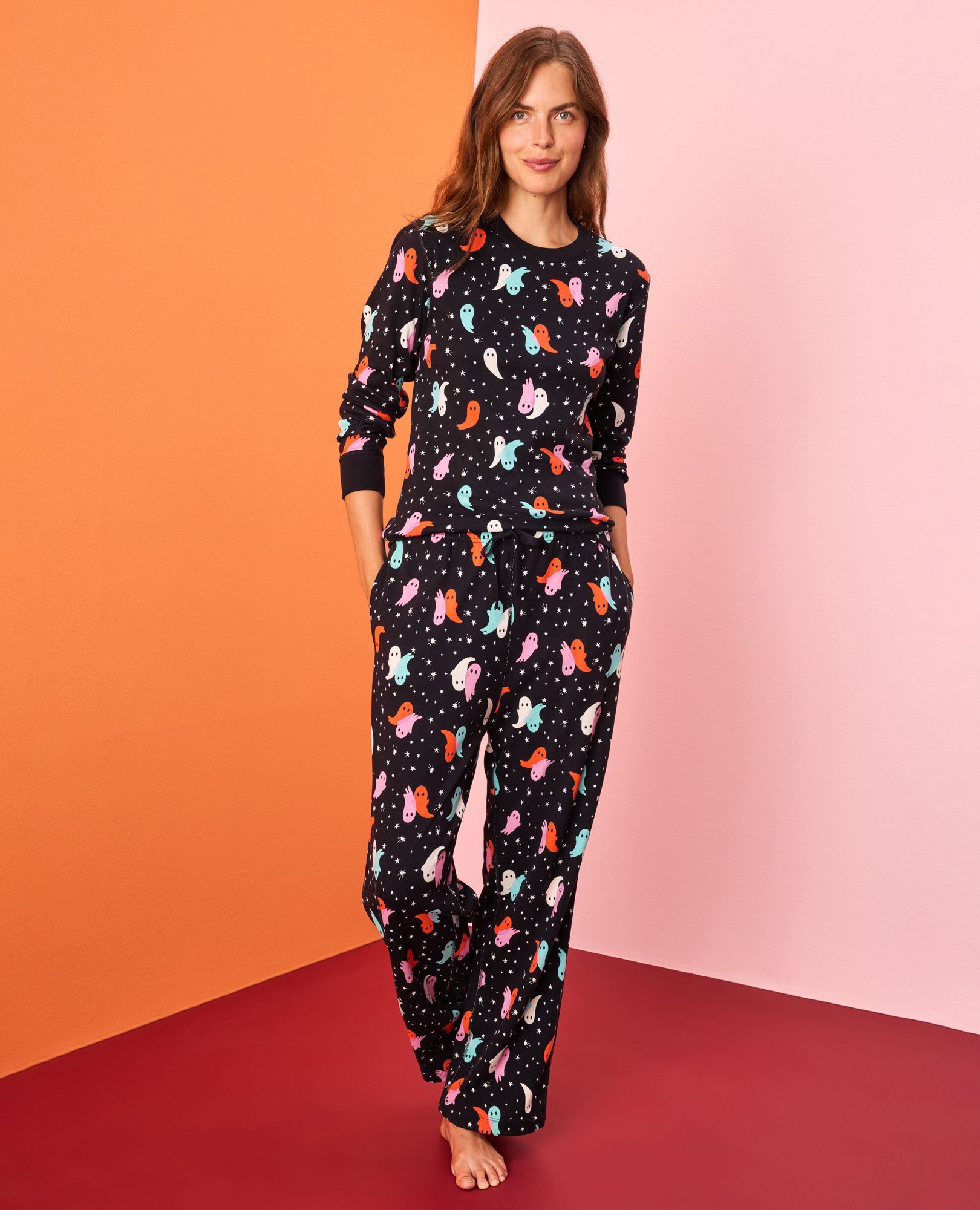 Adult Halloween Relaxed Fit Pajama Set