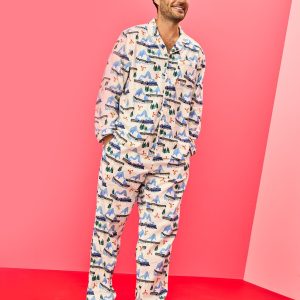 Adult The Polar Express Flannel Pajama Pants
