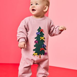 Baby Holiday French Terry Romper