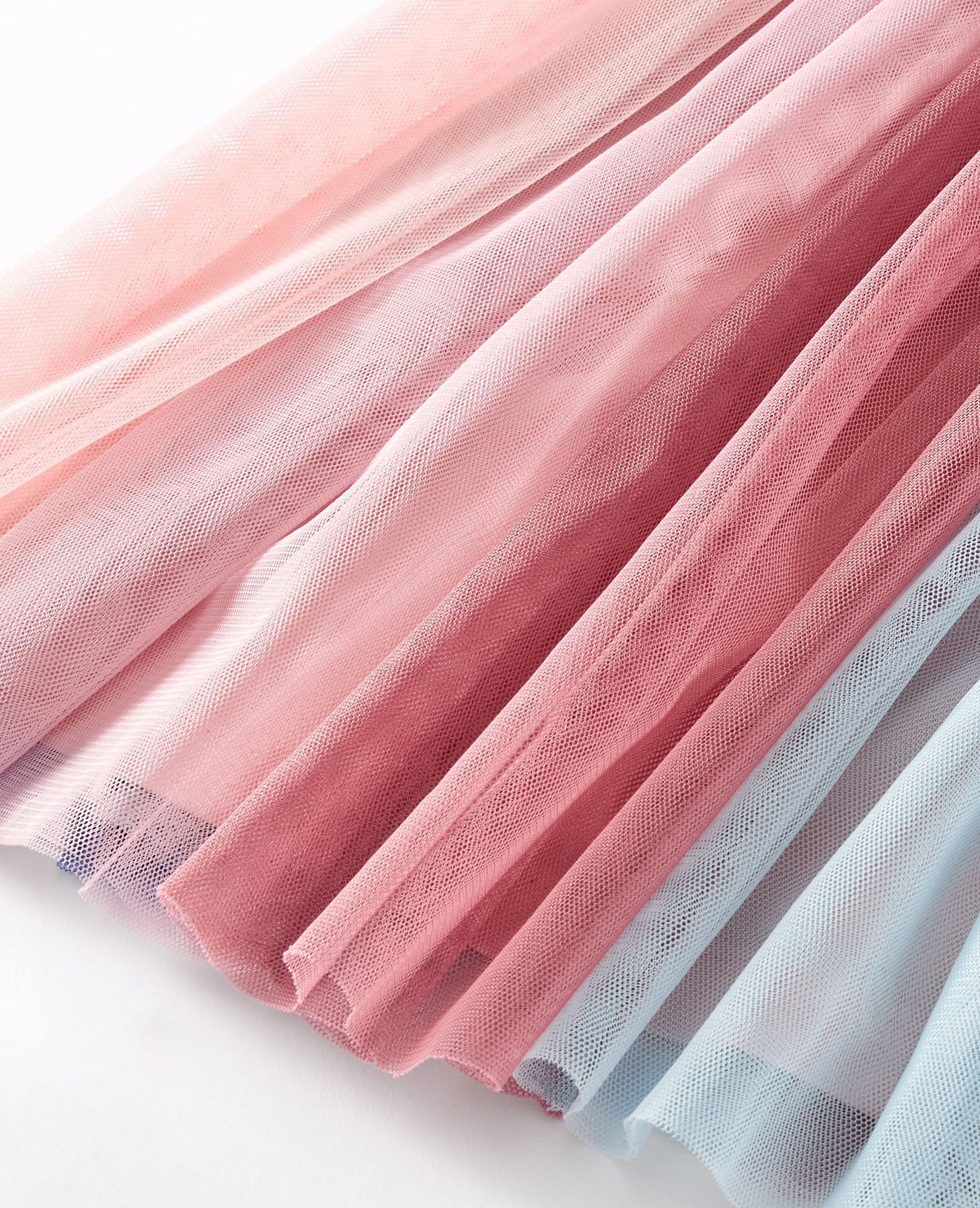 Long Sleeve Tulle Rainbow Dress - Image 6