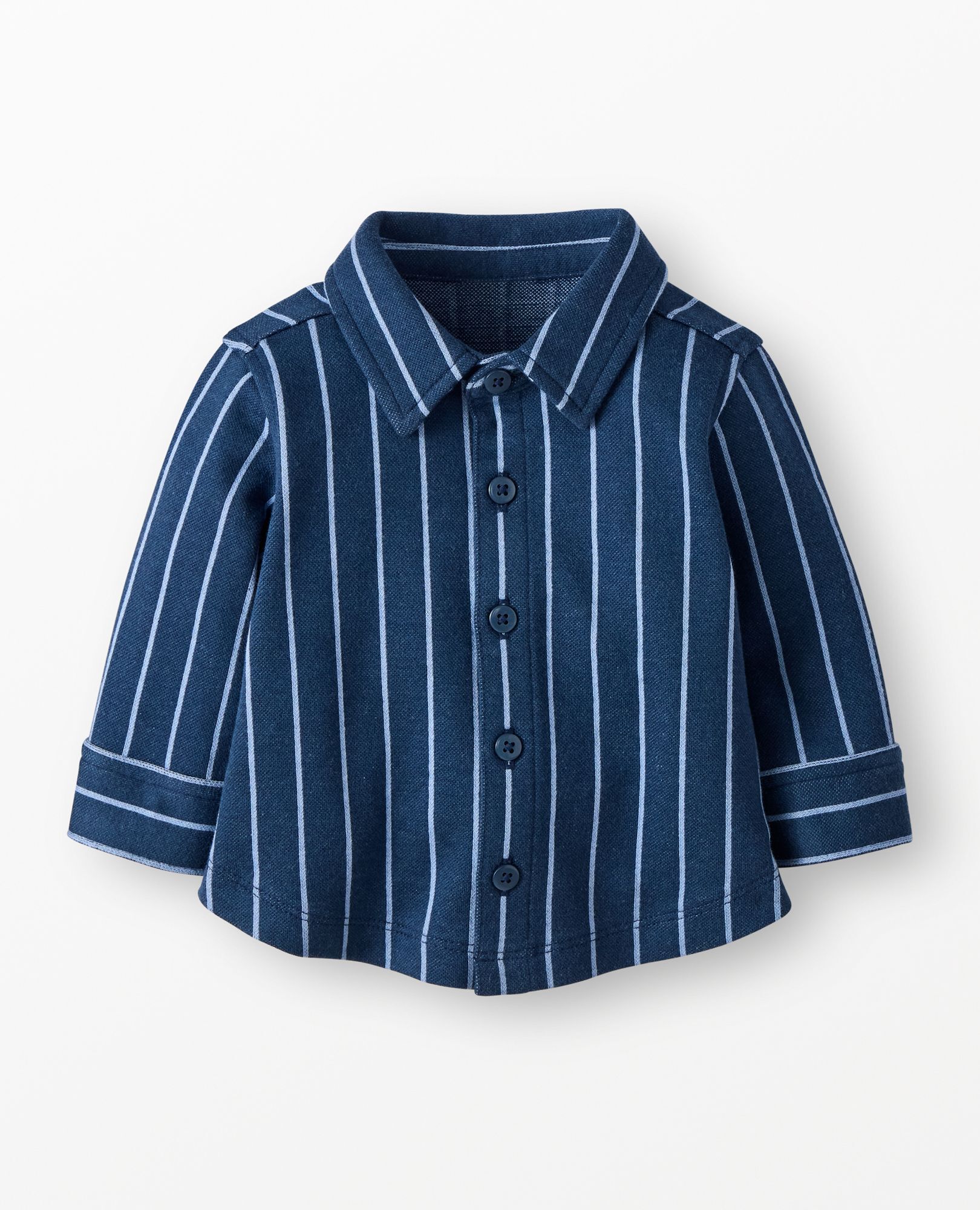 Baby Jacquard Button Up Shirt
