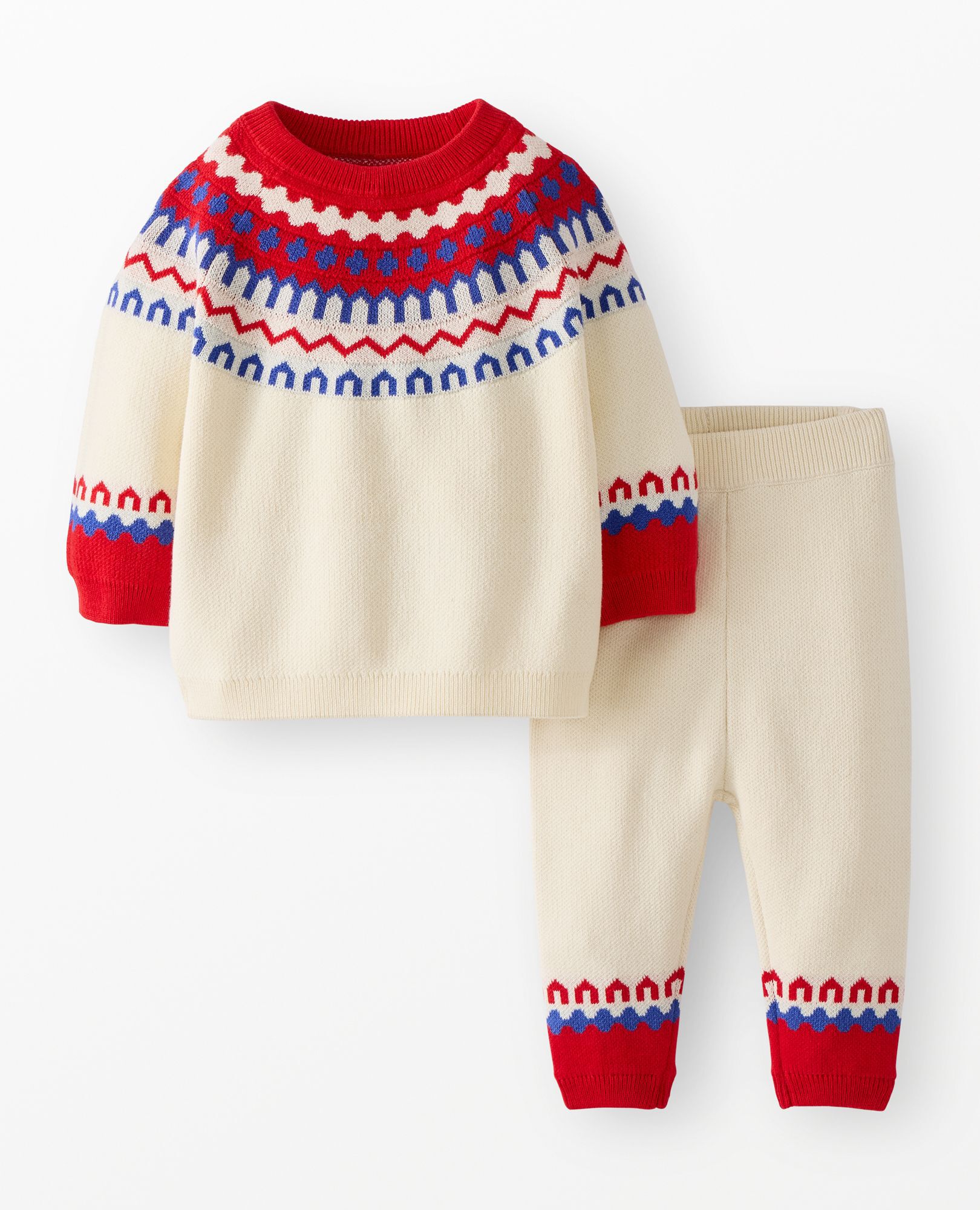 Baby Holiday Sweater & Pants Set
