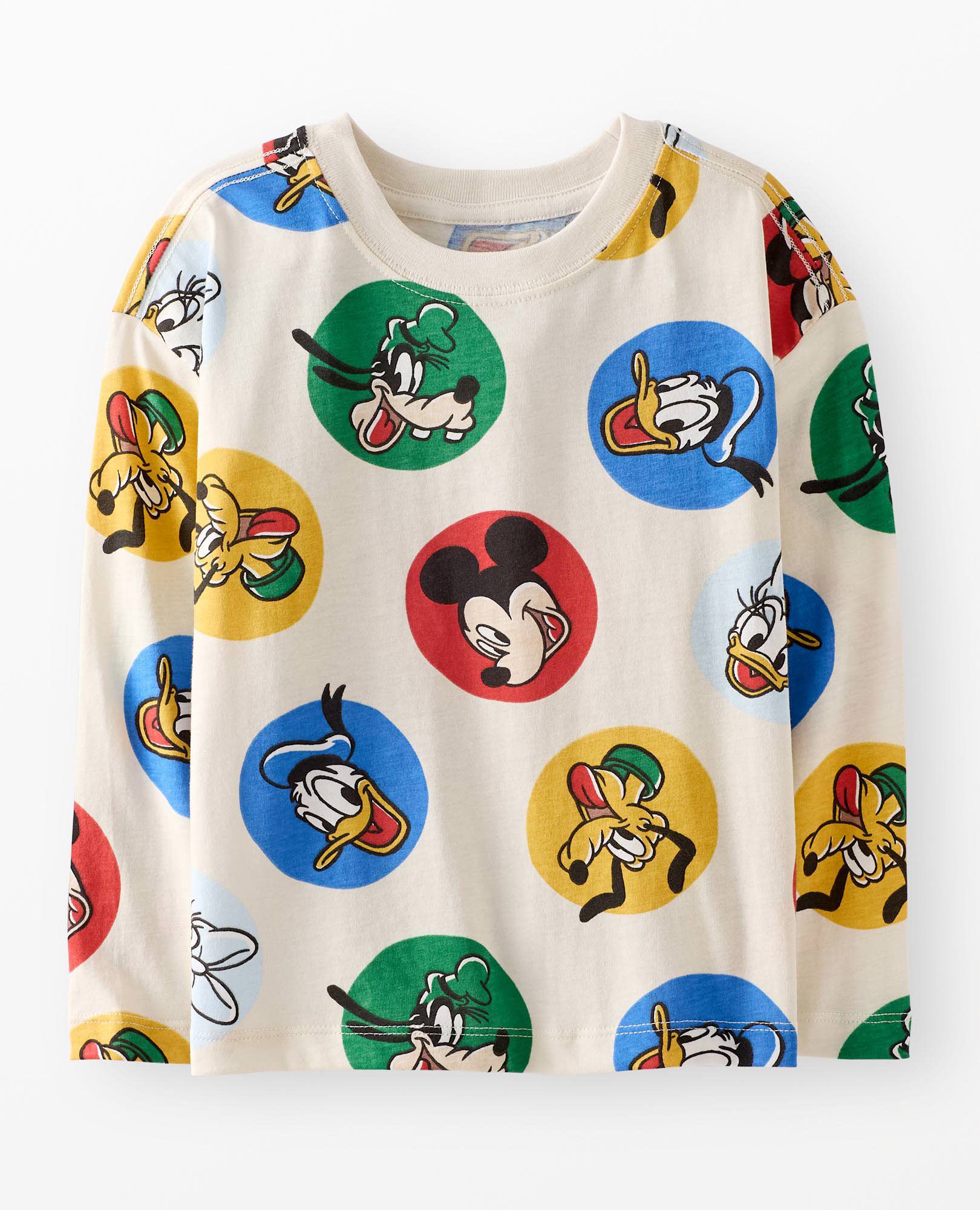 Disney Mickey Mouse Long Sleeve Graphic T-Shirt - Image 4