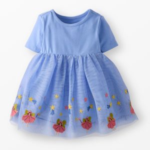 Baby Embroidered Tulle Dress