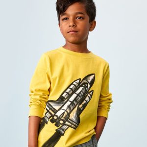 Long Sleeve Classic Fit Graphic T-Shirt