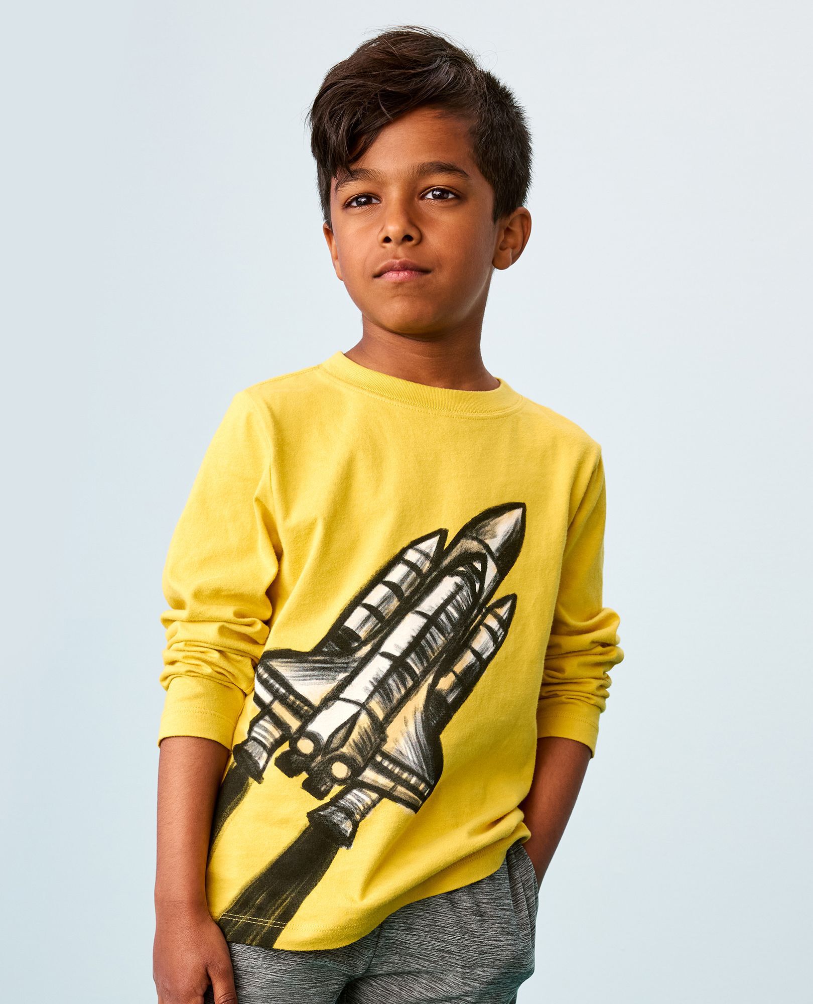 Long Sleeve Classic Fit Graphic T-Shirt - Image 3