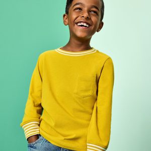 Long Sleeve Classic Fit Pocket T-Shirt