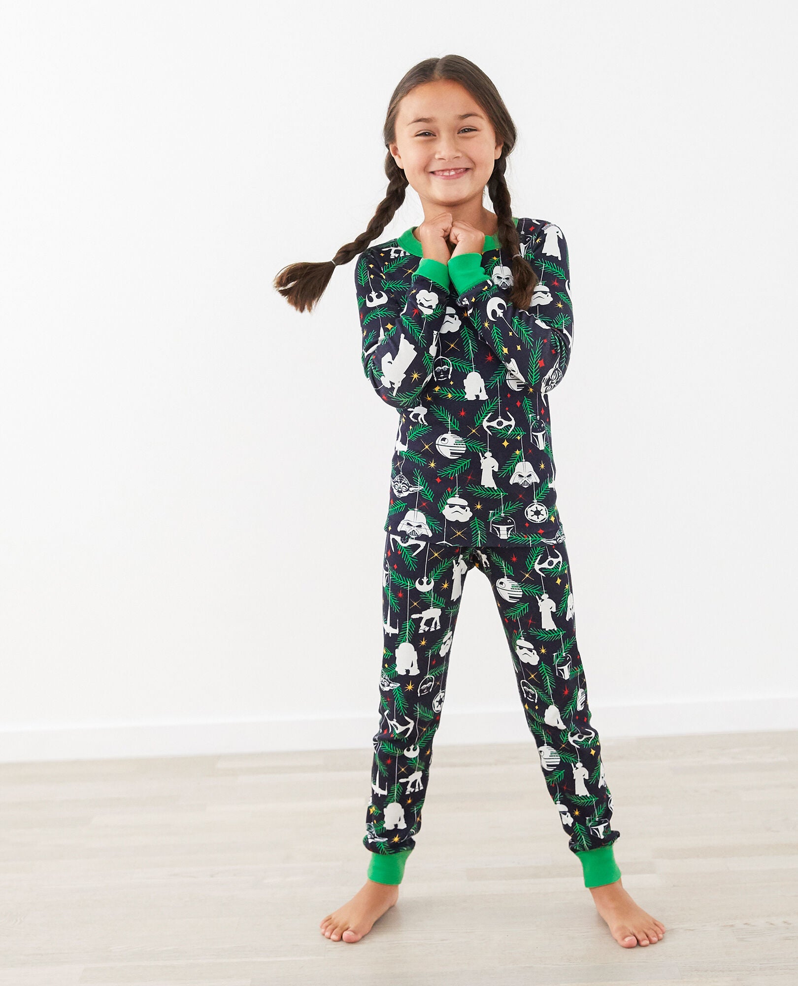 Kids STAR WARS? Holiday Long John Pajama Set - Image 3