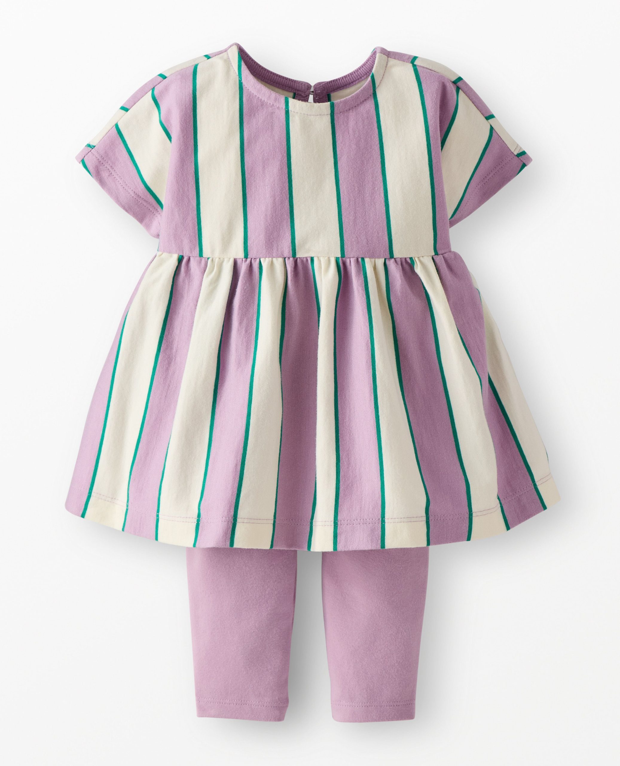 Baby Dolman Sleeve Dress & Leggings Set - Image 4