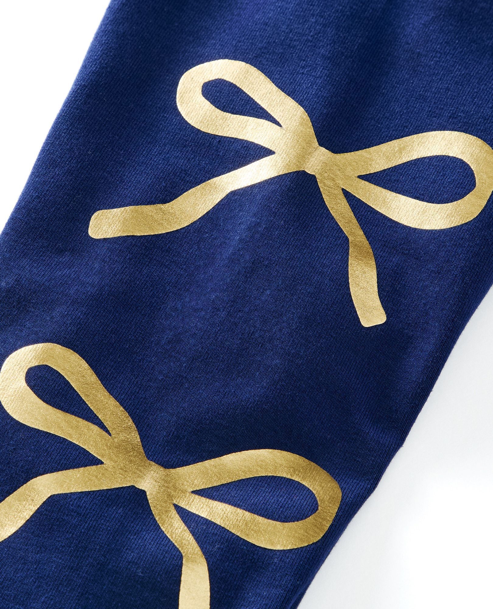 Metallic Bow Leggings - Image 2