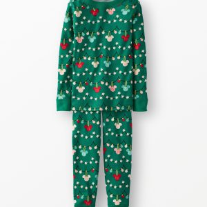 Disney Mickey Mouse Holiday HannaJams? Pajama Set