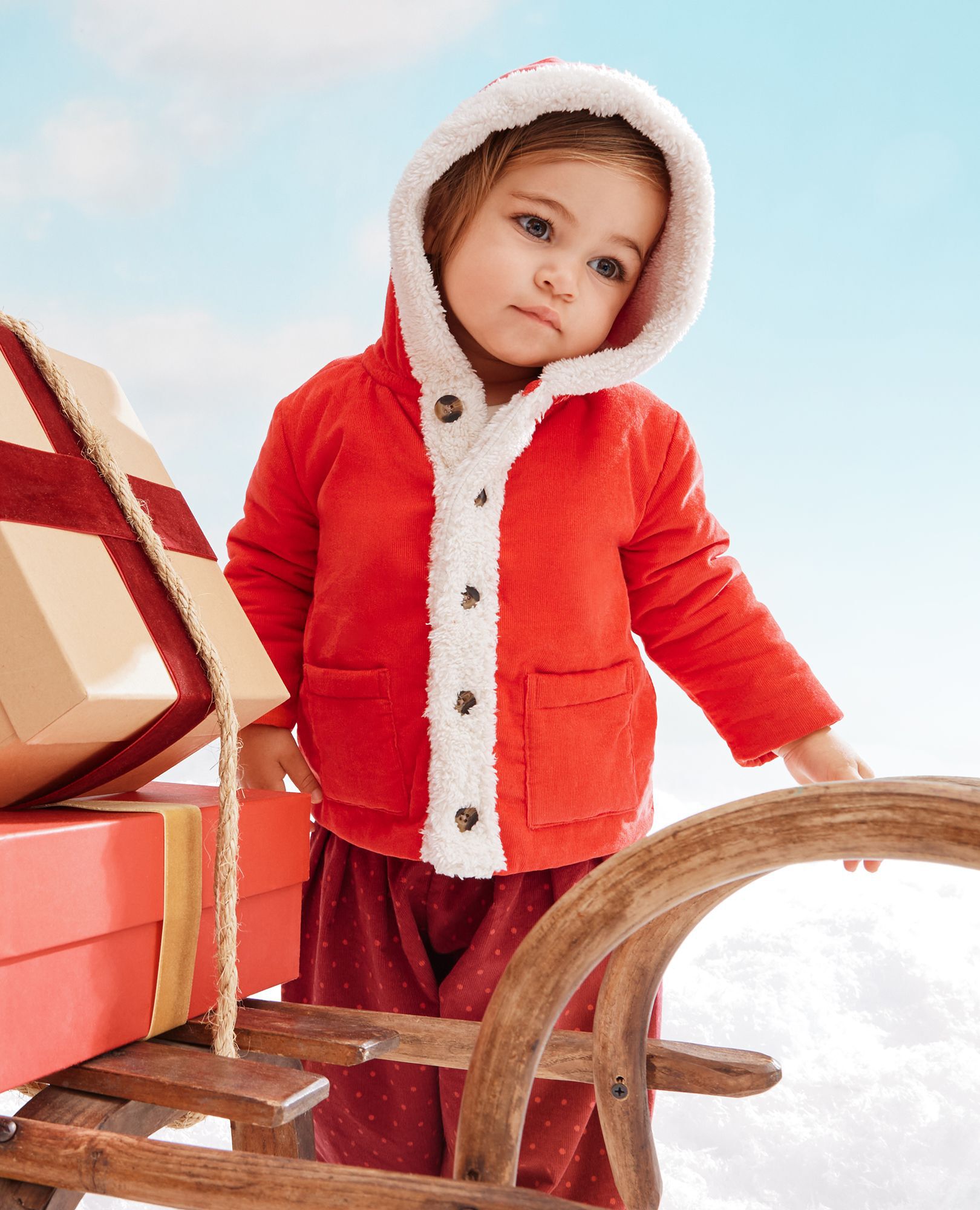 Baby Corduroy Santa Jacket