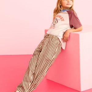 Canvas Pull-On Barrel Pants