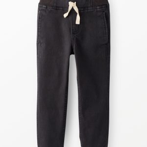 Slim Fit Twill Pull-On Pants