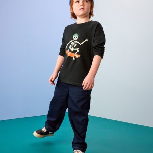 Supersoft Denim Barrel Pants