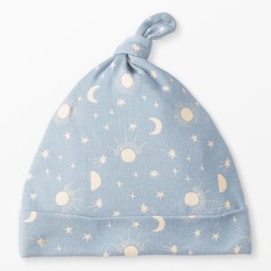 Baby Layette Top Knot Beanie