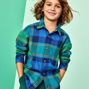 Flannel Button Up Shirt