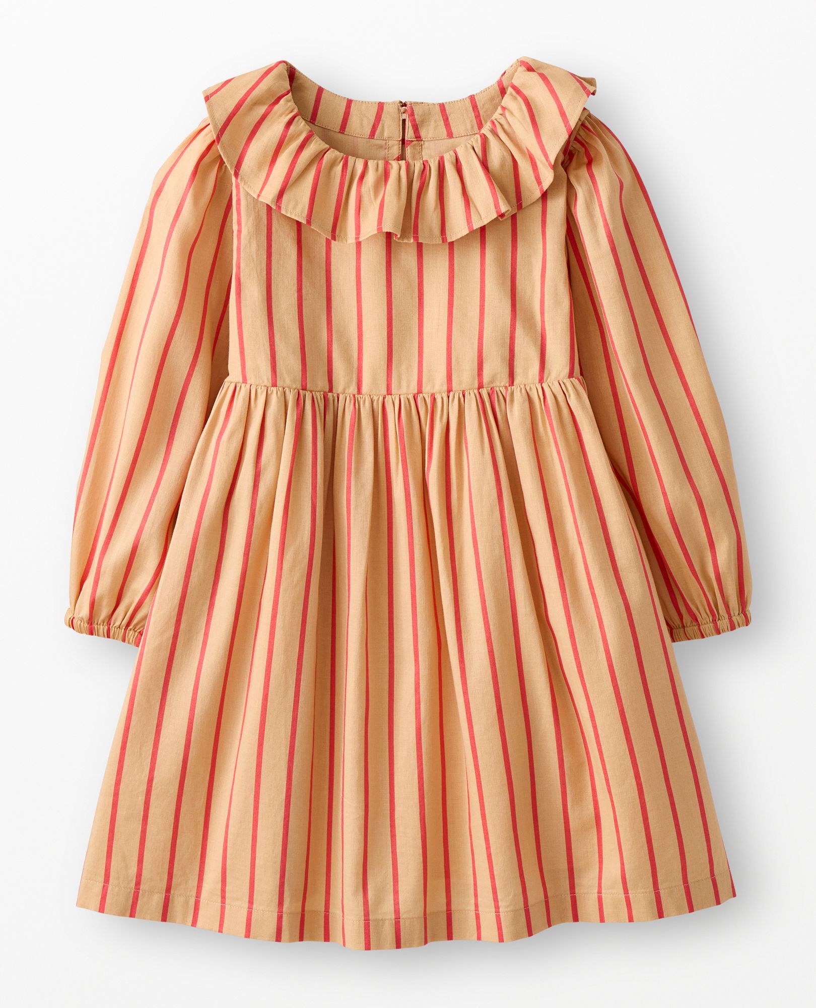 Long Sleeve Twill Collared Dress with Pockets - Image 10