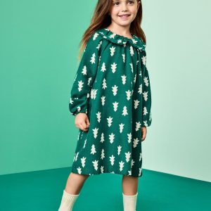 Holiday Flannel Ruffle Nightgown